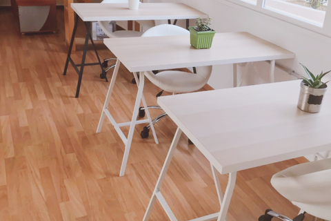 a dining room table