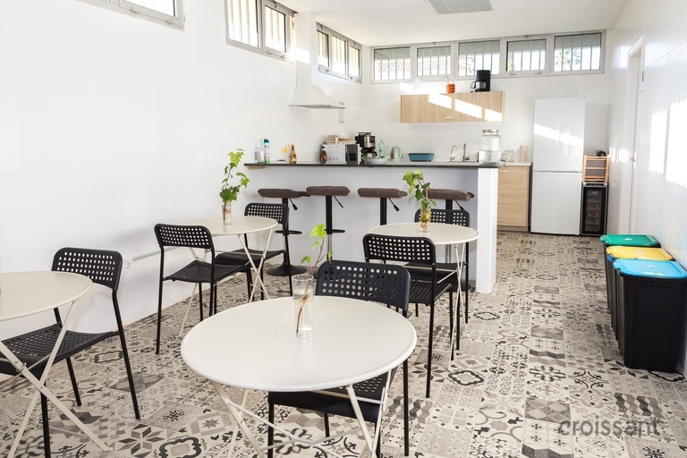a dining room table