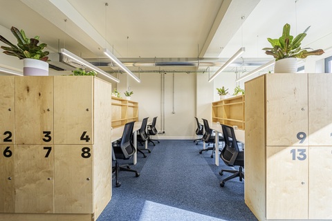 a large room