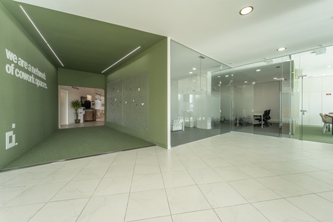 a large room