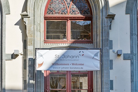 a store inside of a building
