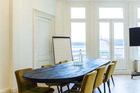 a dining room table
