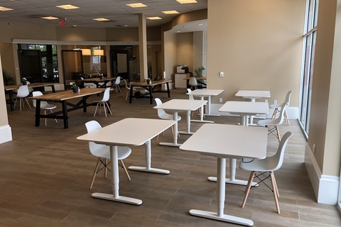 a dining room table