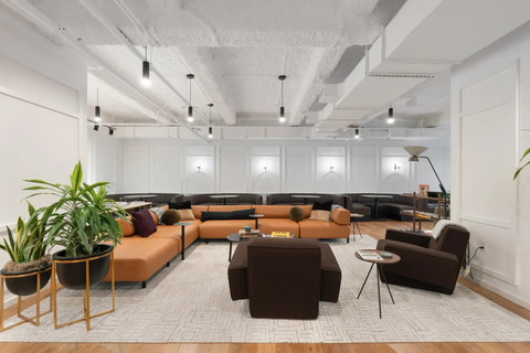 a room filled with lots of furniture