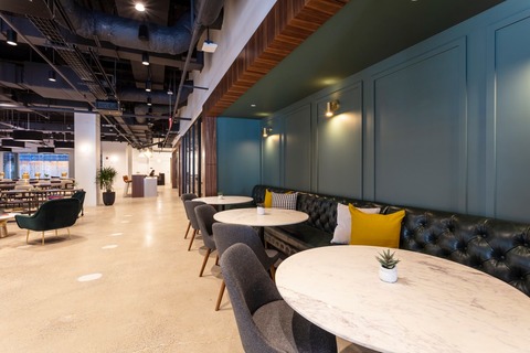 a large room