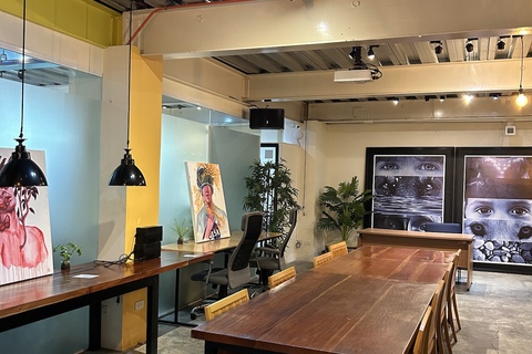 a large room