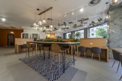 a dining room table