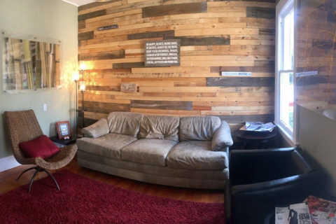 a living room