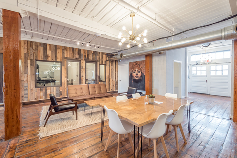 a dining room table