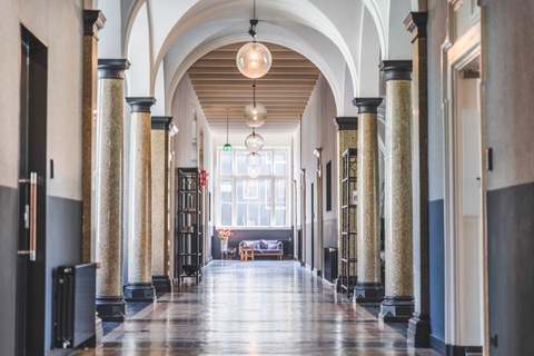 a large room