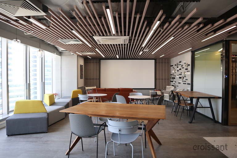 a dining room table