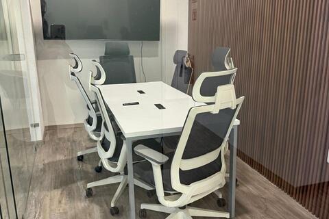 a chair in a room
