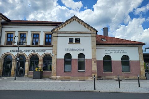 a large brick building