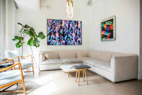 The Alcove Semi-Private Meeting Lounge