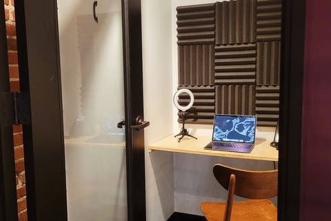 Mezzanine Phone Booth