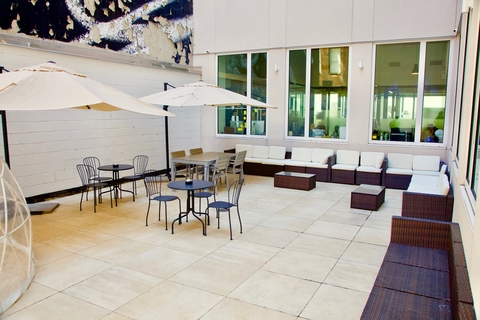 Outdoor Courtyard in Soho