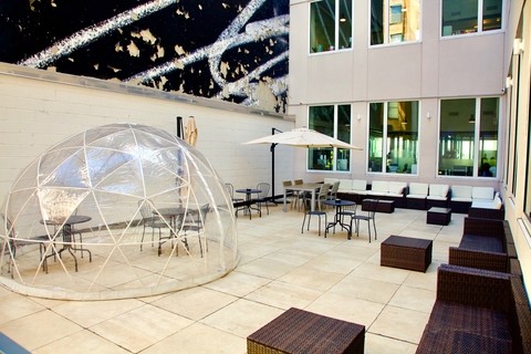 Outdoor Courtyard in Soho