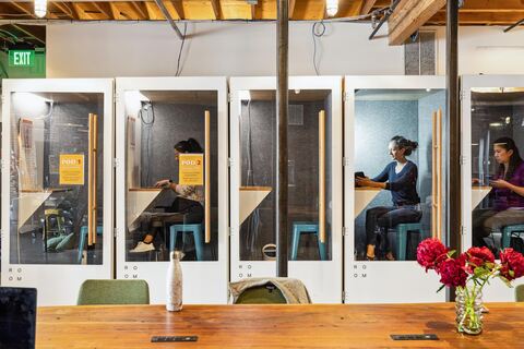 Privacy Pod (phone pod for  pass users only)