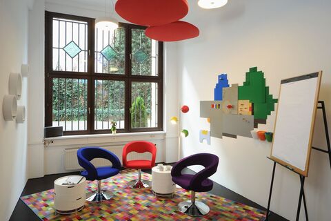 Play: An innovative, colorful space for creativity