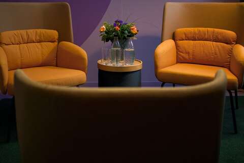 Alan: The perfect space for a conversation - on site or with the whole world (from your temporary YouTube studio)