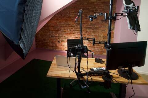 Alan: The perfect space for a conversation - on site or with the whole world (from your temporary YouTube studio)