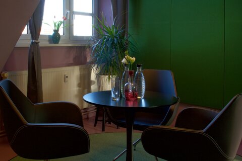 Grace: The confidential room (and sometimes podcast studio)