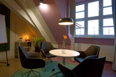 Grace: The confidential room (and sometimes podcast studio)